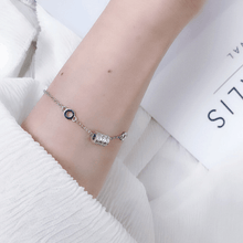 Load image into Gallery viewer, 925 Sterling Silver Shinning Bracelet With Small HandCrafted Icon